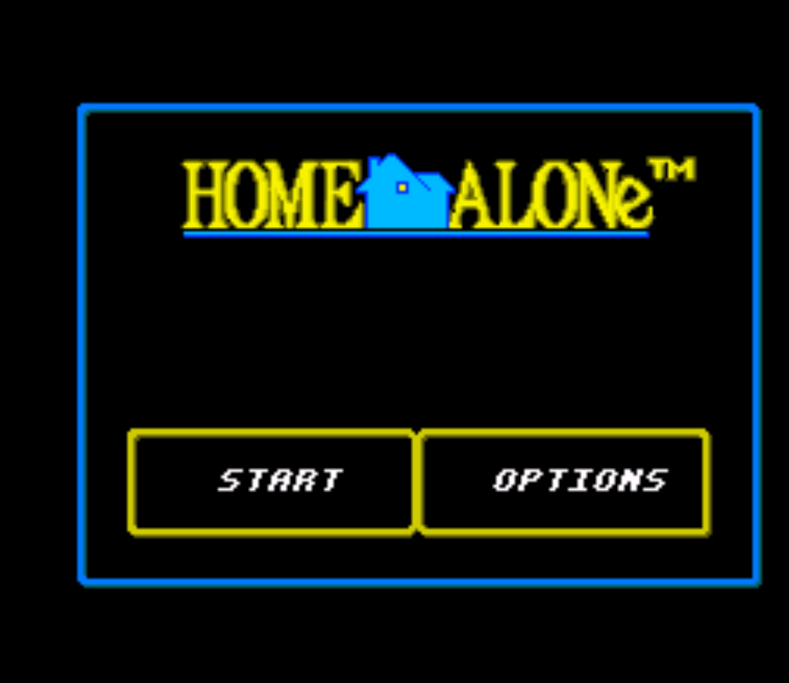 Home Alone Title Screen